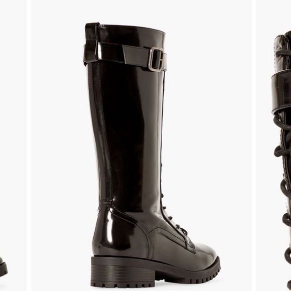 Dandrige Lace Up Combat Boot - Picture 3 of 8